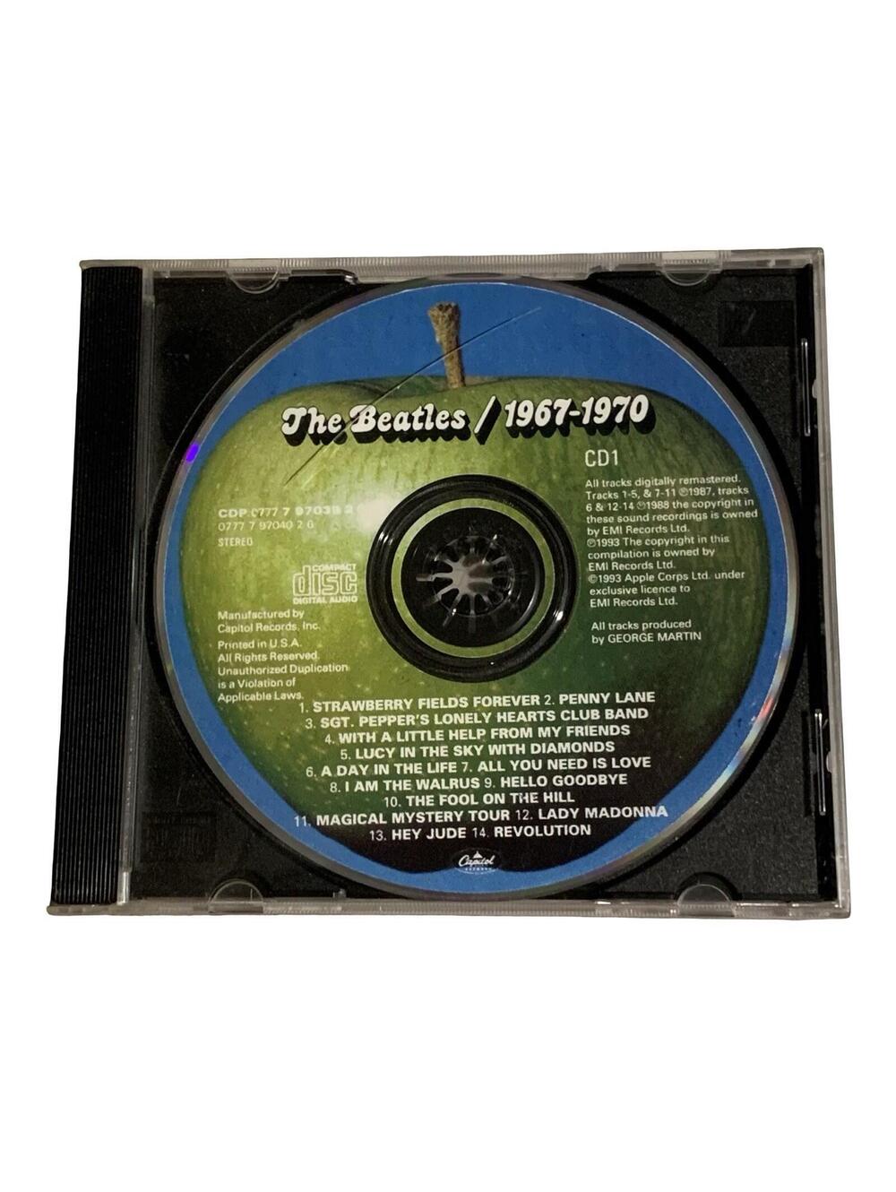 The Beatles 1967-1970 (The Blue Album) CD Disc 1 Only Compilation disc only